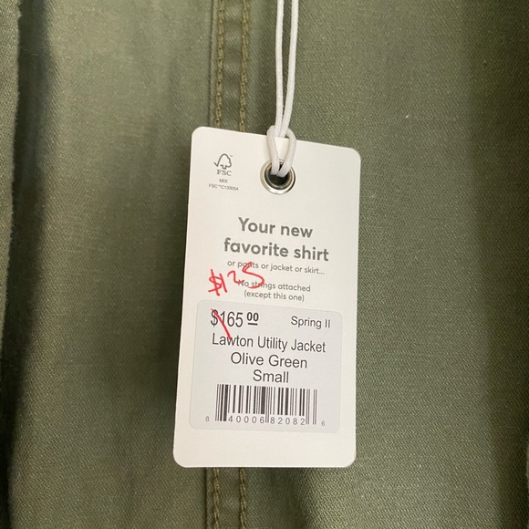 NWT Marine Layer army green jacket - Picture 4 of 7